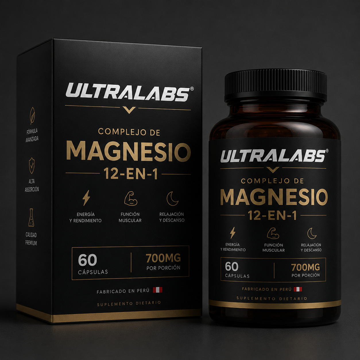 Complejo de Magnesio 12 en 1 - UltraLabs®