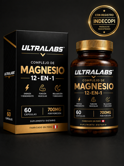 Complejo de Magnesio 12 en 1 - UltraLabs®